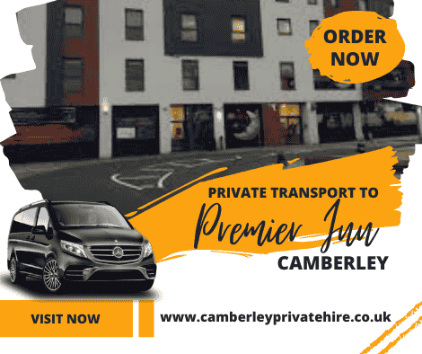 Private Transport to Premier Inn Camberley