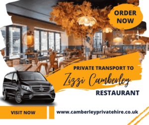 Private Transport to Zizzi Camberley Restaurant